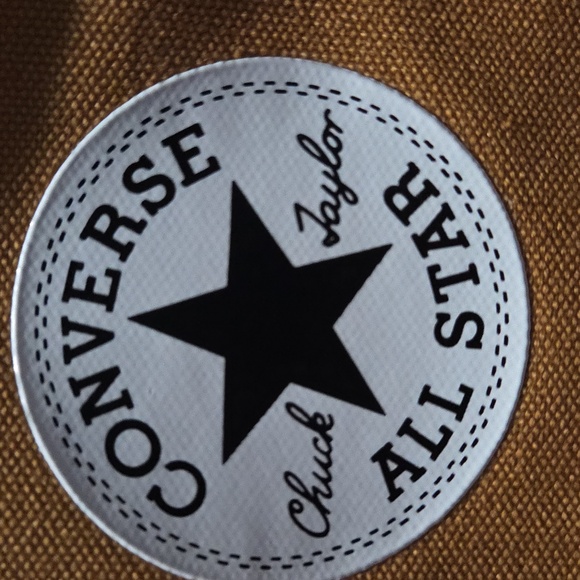 Converse Chuck Taylor All Star Hi Canvas Sneaker 'Wheat/White' A09971C Mustard - Picture 7 of 14